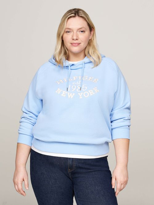 Sudadera-Curve-con-capucha-y-logo-bordado-de-mujer-Tommy-Hilfiger