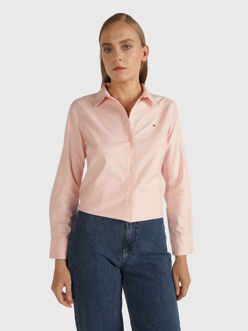 Camisa-con-logo-bordado-de-mujer-Tommy-Hilfiger