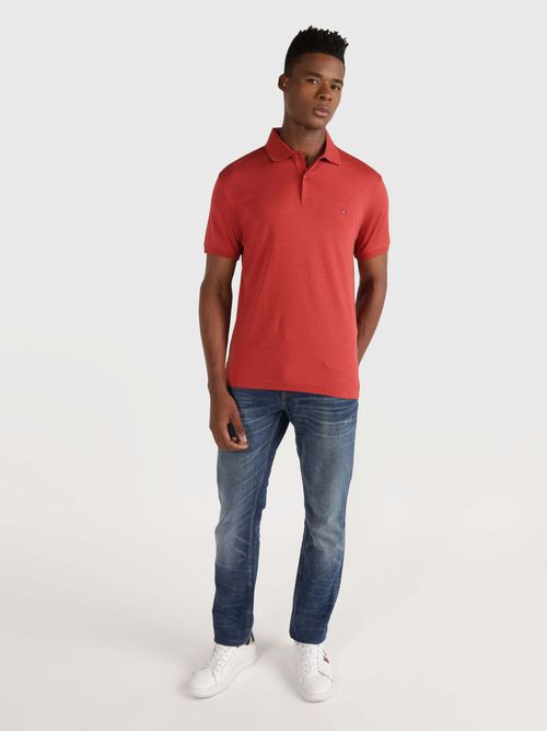 Polo-bitonal-ribeteado-de-corte-regular-de-hombre-Tommy-Hilfiger