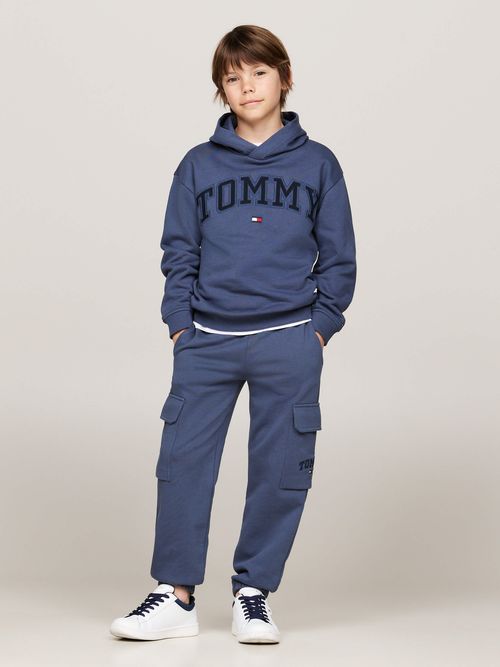 Pantalon-cargo-con-bolsillos-laterales-de-niño-Tommy-Hilfiger
