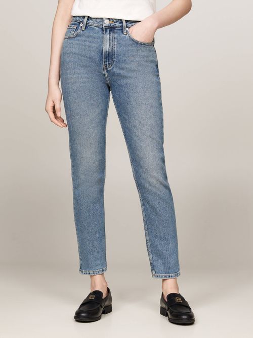 Jeans-pitillos-ajustados-de-talle-alto-de-mujer-Tommy-Hilfiger