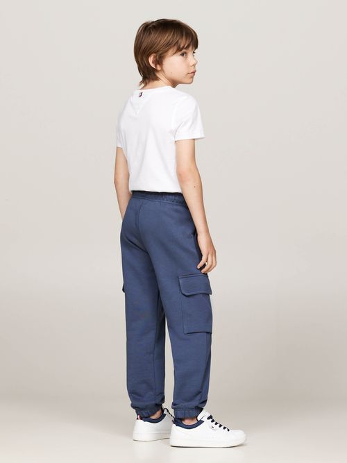 Pantalon-cargo-con-bolsillos-laterales-de-niño-Tommy-Hilfiger
