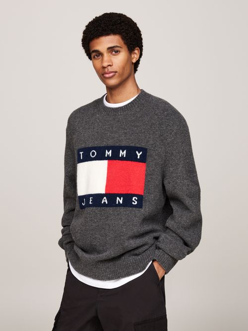 Sueter-melange-con-parche-del-logo-de-hombre-Tommy-Jeans-DM0DM19442-PUB