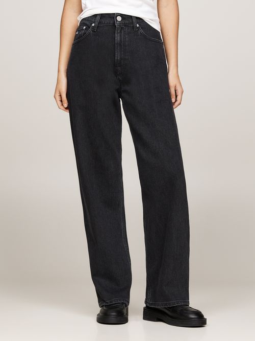Jeans-Betsy-de-Pierna-ancha-y-talle-medio-de-mujer-Tommy-Jeans-DW0DW19252-1BZ
