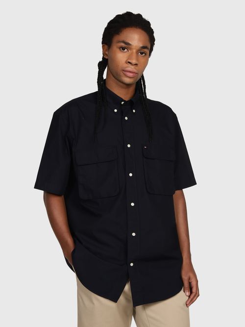 Camisa-de-corte-regular-con-manga-corta-de-hombre-Tommy-Hilfiger-MW0MW35748-DW5