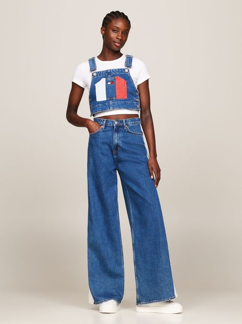 Crop-top-tipo-peto-Archive-de-mujer-Tommy-Jeans-DW0DW18256-1A5