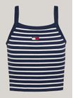 Crop-top-acanalado-con-parche-de-Tommy-de-mujer-Tommy-Jeans-DW0DW19930-0A5