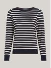 Sueter-de-cuello-barco-con-logo-bordado-de-mujer-Tommy-Hilfiger-WW0WW40099-0BE
