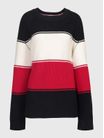 Sueter-de-Corte-Regular-con-Franjas-Horizontales-Mujer-Tommy-Hilfiger-WW0WW41693-03K