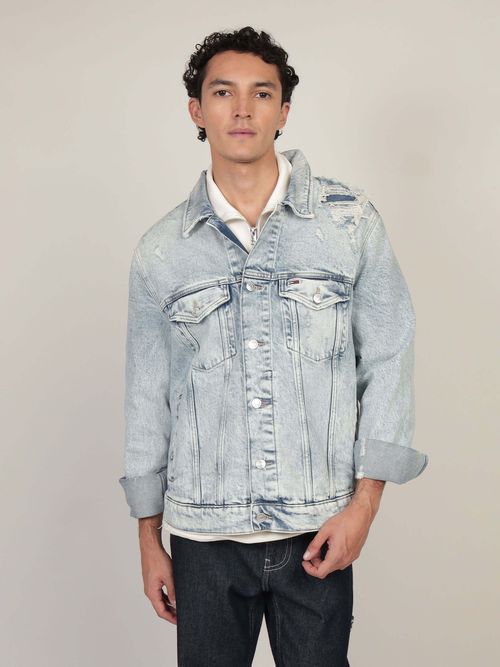 Chamarra-Ryan-Desgarres-de-Hombre-Tommy-Jeans-DM0DM19356-1AB