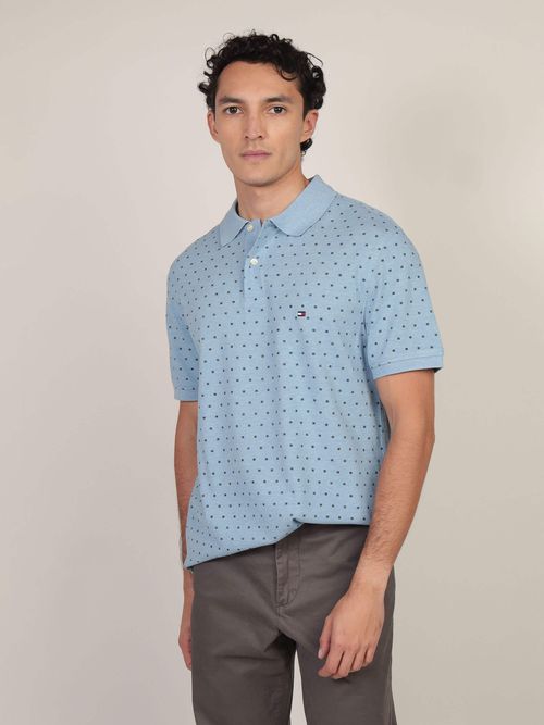 Polo-de-Corte-Regular-con-Estampado-Hombre-Tommy-Hilfiger-MW0MW36357-C1Z