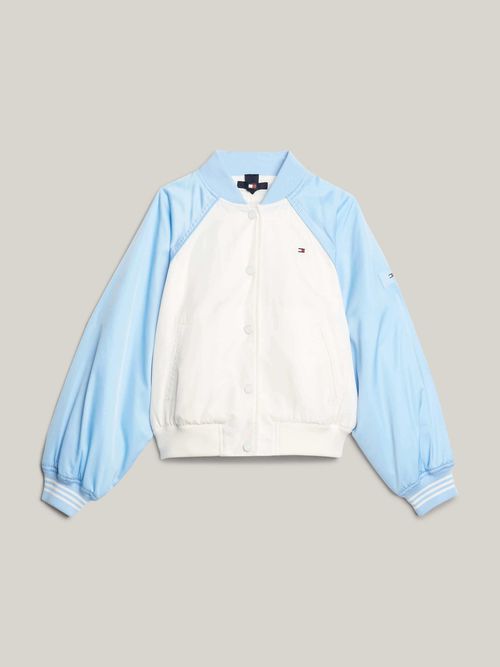 Chamarra-bomber-con-logo-en-la-parte-trasera-de-nina-Tommy-Hilfiger-KG0KG08054-C1Z