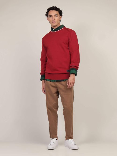 Sueter-con-Franjas-Distintivas-de-Hombre-Tommy-Hilfiger-MW0MW35474-XM0