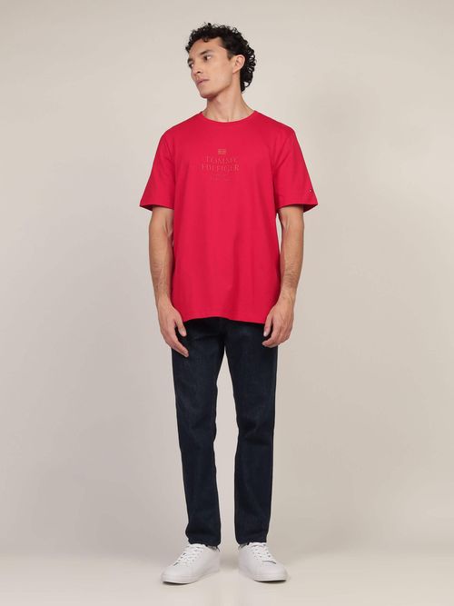 Playera-de-Corte-Regular-1985-con-Logo-de-Hombre-Tommy-Hilfiger-MW0MW36496-XLG