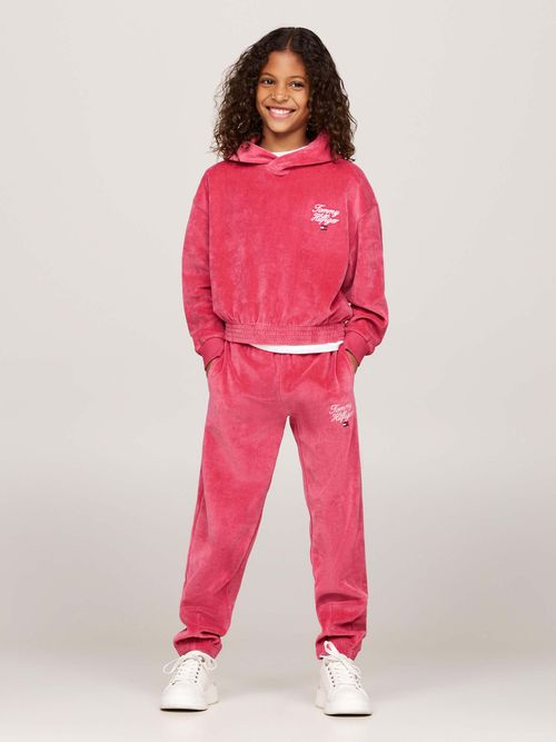 Sudadera-con-capucha-en-velour-de-niña-Tommy-Hilfiger-KG0KG08192-XI0