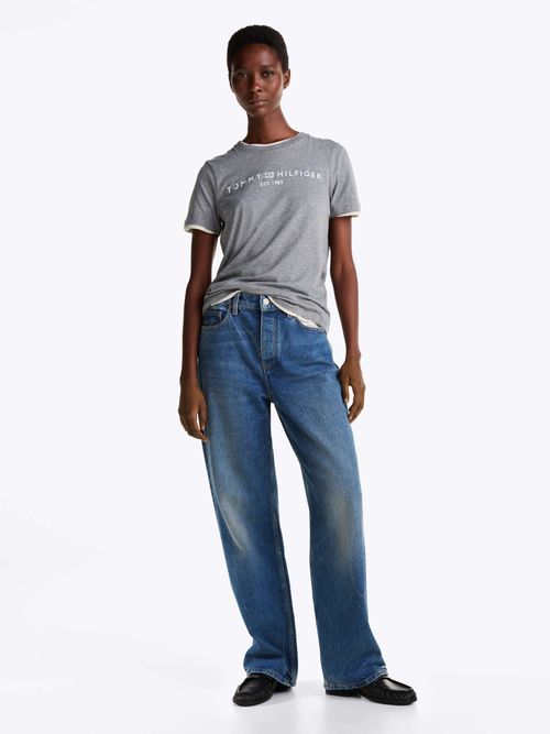 Playera-de-cuello-redondo-con-logo-de-mujer-Tommy-Hilfiger-WW0WW40276-PKH