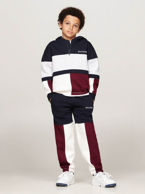 Joggers-color-block-con-bajo-elastico-de-niño-Tommy-Hilfiger-KB0KB09237-DW5