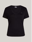 Playera-Curve-con-cuello-de-pico-de-Mujer-de-Tommy-Hilfiger-WW0WW44220-BDS