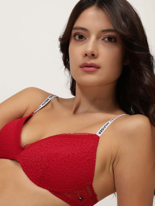 Brassier-push-up-Heritage-de-encaje-sin-aros-de-Mujer-Tommy-Hilfiger-UW0UW05609-XLG