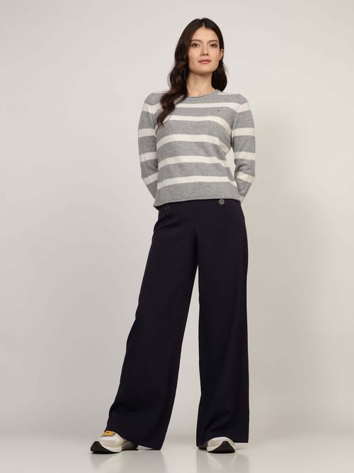 Sueter-de-lana-con-rayas-de-Mujer-Tommy-Hilfiger-WW0WW44161-0GD