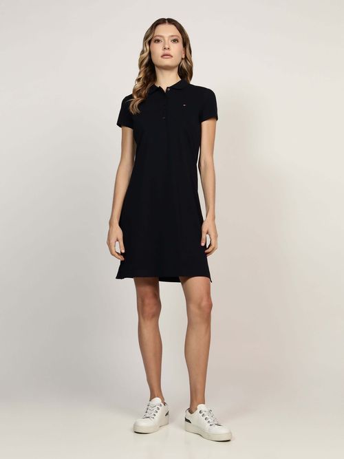 Vestido-tipo-polo-de-corte-slim-de-mujer-Tommy-Hilfiger-76J4861-FAP
