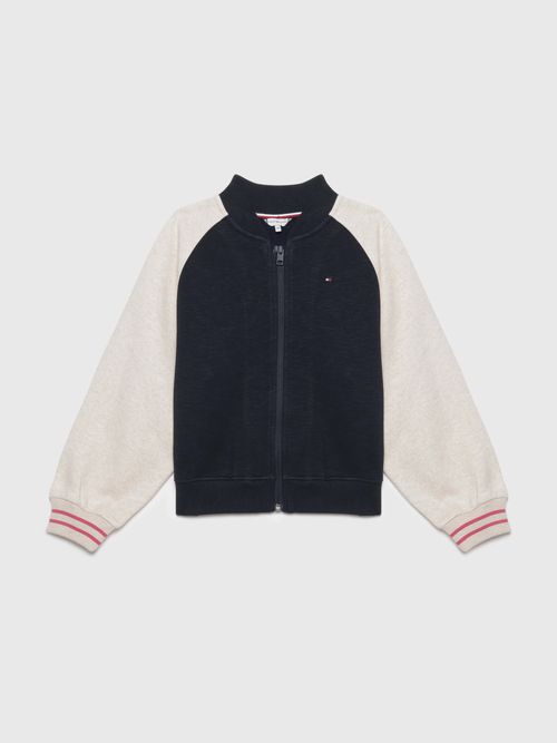 Sudadera-estilo-universitario-y-cierre-de-nina-Tommy-Hilfiger-KG0KG08186-DW5