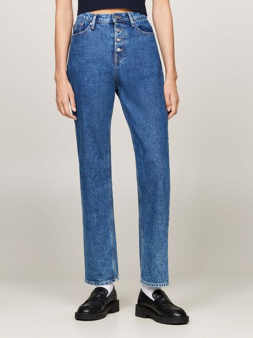 Jeans-Izzie-de-Pierna-recta-y-talle-alto-de-mujer-Tommy-Jeans-DW0DW19536-1a5