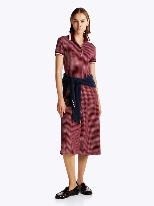 Vestido-polo-midi-estampado-de-mujer-Tommy-Hilfiger-WW0WW43869-09Y
