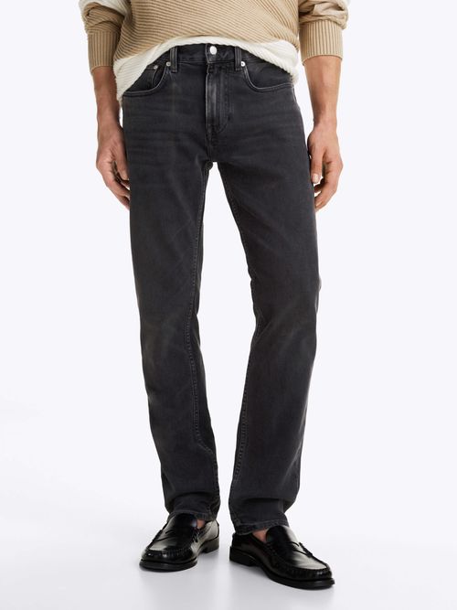 Jeans-Denton-de-pierna-recta-negros-de-hombre-Tommy-Hilfiger-MW0MW37812-1B7