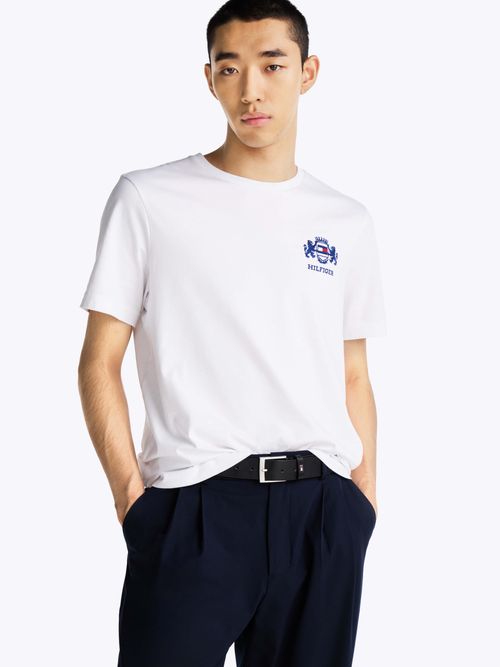 Playera-con-logo-bordado-de-hombre-Tommy-Hilfiger-MW0MW38076-YBR