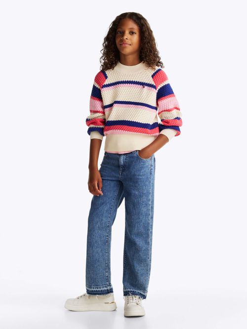 Sueter-con-rayas-de-colores-de-nina-Tommy-Hilfiger-KG0KG08264-0AA