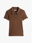 Polo-de-corte-slim-con-botones-dorados-de-mujer-Tommy-Hilfiger-WW0WW44446-GWD