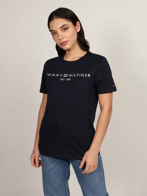 Playera-de-cuello-redondo-con-logo-de-mujer-Tommy-Hilfiger-WW0WW40276-C1G