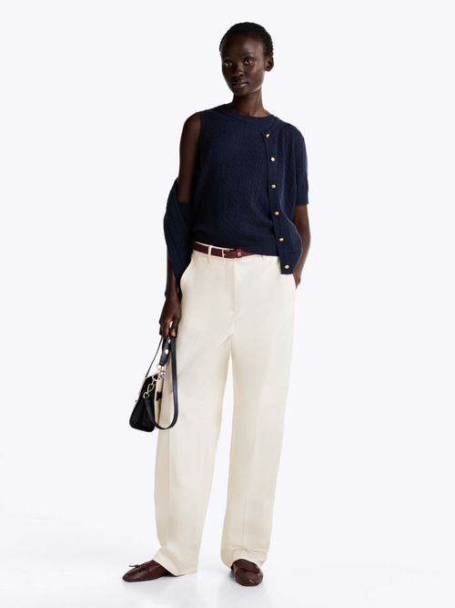 Chaleco-de-punto-con-corte-slim-de-mujer-Tommy-Hilfiger-WW0WW43956-C1G