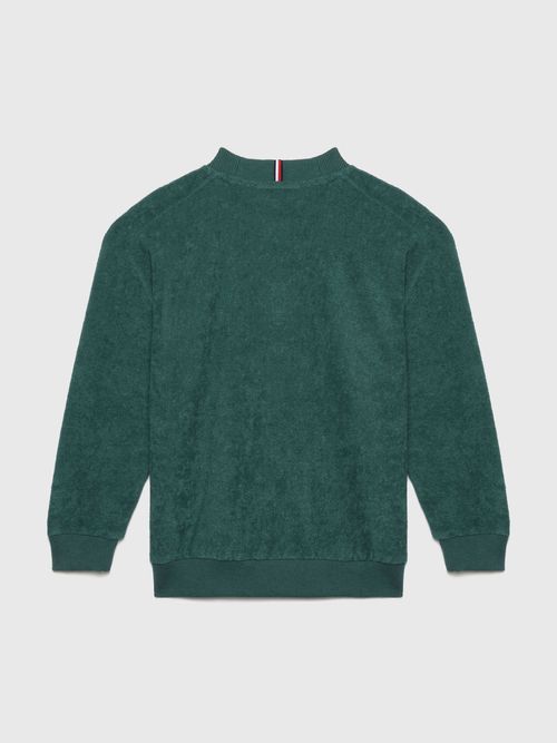 Sudadera-de-Corte-Regular-con-Bandera-Bordada-de-Nino-Tommy-Hilfiger-KB0KB09186-L6K