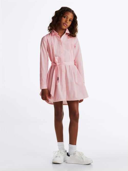 Vestido-camisero-de-rayas-de-nina-Tommy-Hilfiger-KG0KG08335-0D3