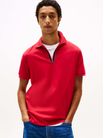 Polo-de-corte-regular-con-cremallera-de-hombre-Tommy-Hilfiger-MW0MW38487-XLD