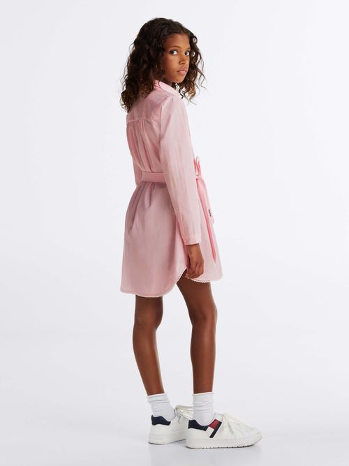 Vestido-camisero-de-rayas-de-nina-Tommy-Hilfiger-KG0KG08335-0D3