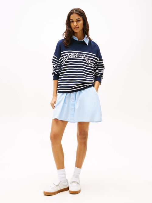 Sueter-con-franjas-horizontales-y-logo-de-mujer-Tommy-Jeans-DW0DW20251-C1G