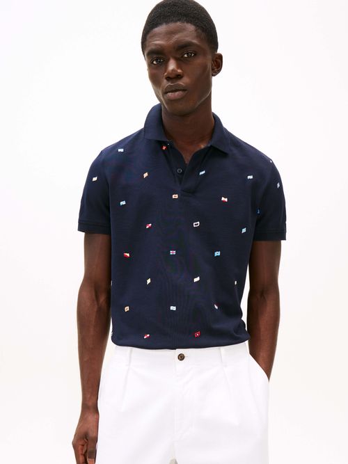 Polo-de-corte-amplio-con-diseno-de-banderas-de-hombre-Tommy-Hilfiger-MW0MW39044-DW5