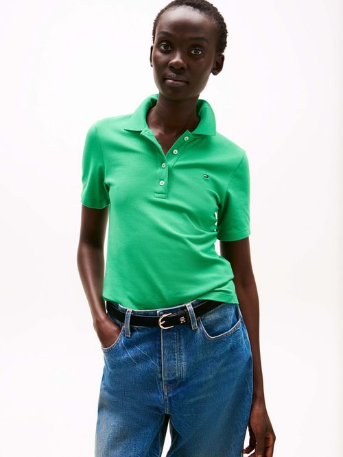 Polo-slim-con-logo-bordado-1985-Collection-de-mujer-Tommy-Hilfiger-WW0WW43225-L13