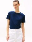 Playera-con-logo-a-contraste-de-mujer-Tommy-Hilfiger-WW0WW45522-C1G