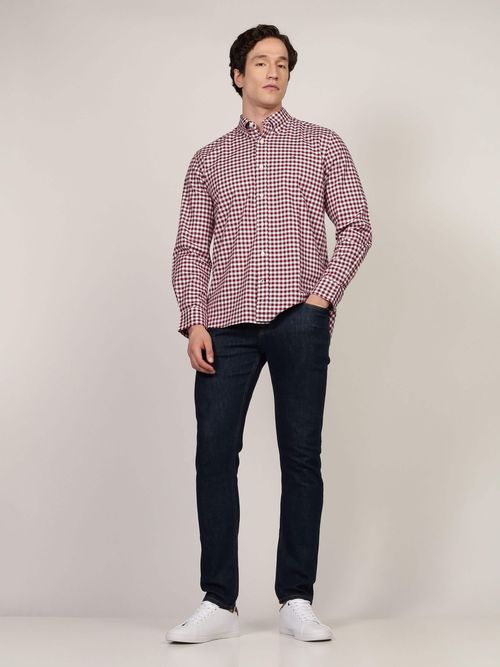 Camisa-de-Corte-Regular-con-Cuadros-Vichy-de-Hombre-Tommy-Hilfiger-78JA876-XJS