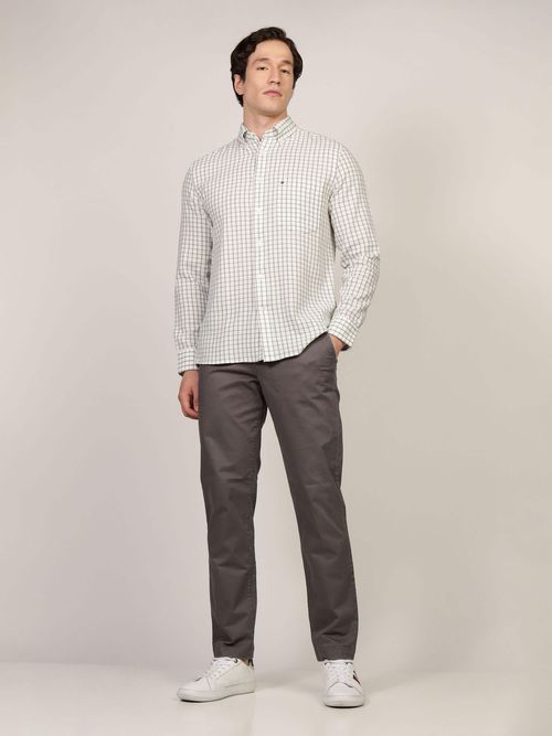 Camisa-de-Corte-Regular-con-Logo-de-Hombre-Tommy-Hilfiger-MW0MW37564-0K4