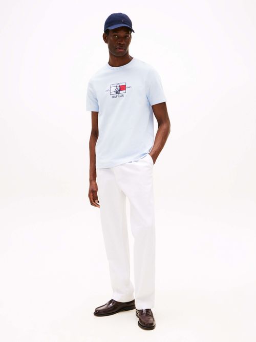 Playera-de-cuello-redondo-con-logo-estampado-de-hombre-Tommy-Hilfiger-MW0MW38628-C1O