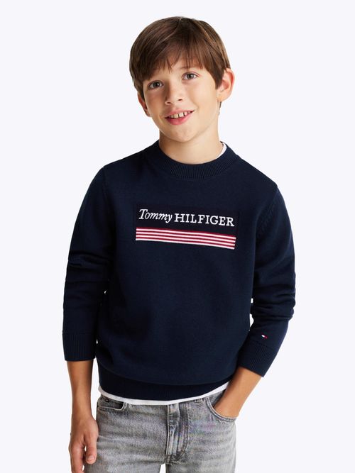Sueter-con-logo-1985-Collection-de-nino-Tommy-Hilfiger-KB0KB09344-C1G