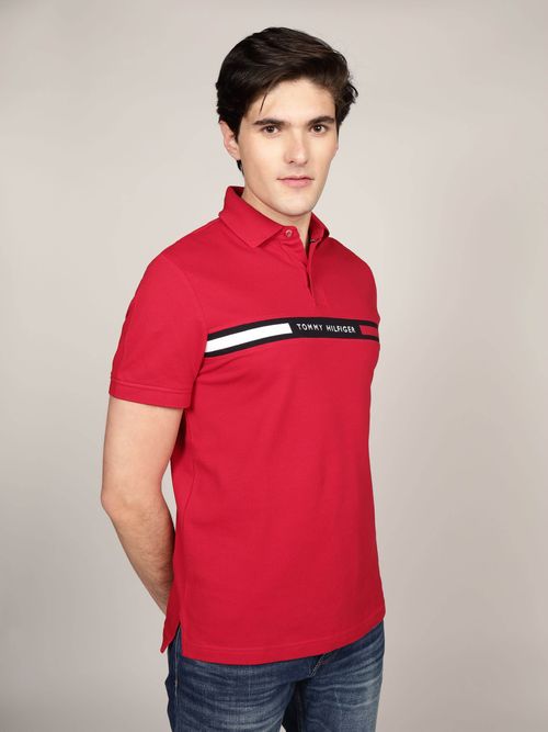 Polo-de-corte-regular-con-logo-bordado-de-hombre-Tommy-Hilfiger-MW0MW38130-XLD