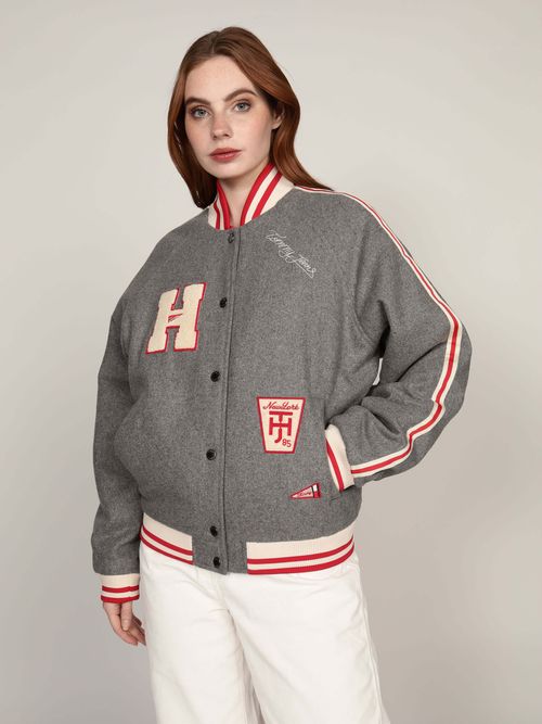 Chamarra-con-Monograma-Afelpado-de-Mujer-Tommy-Jeans-DW0DW20547-P0U