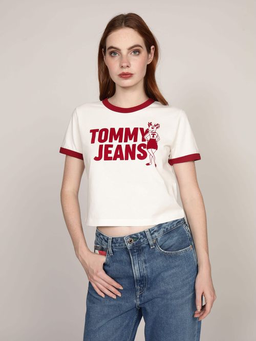 Playera-con-Logo-Afelpado-de-Mujer-Tommy-Jeans-DW0DW20561-YAC