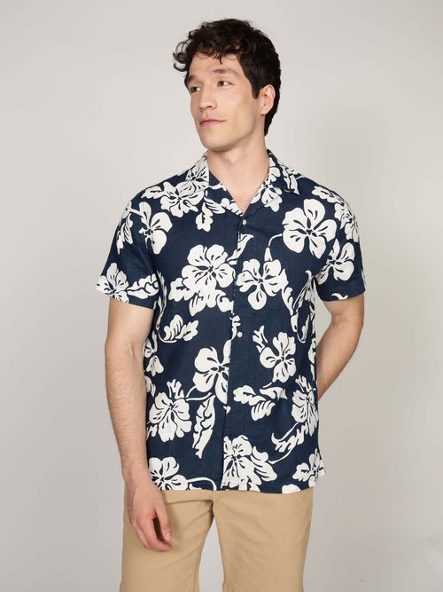 Camisa-de-Corte-Regular-Estampado-Floral-de-Hombre-Tommy-Hilfiger-MW0MW38143-0GY